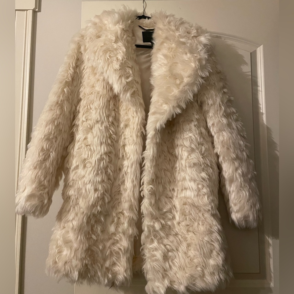 Kendall + Kylie Fur Coat